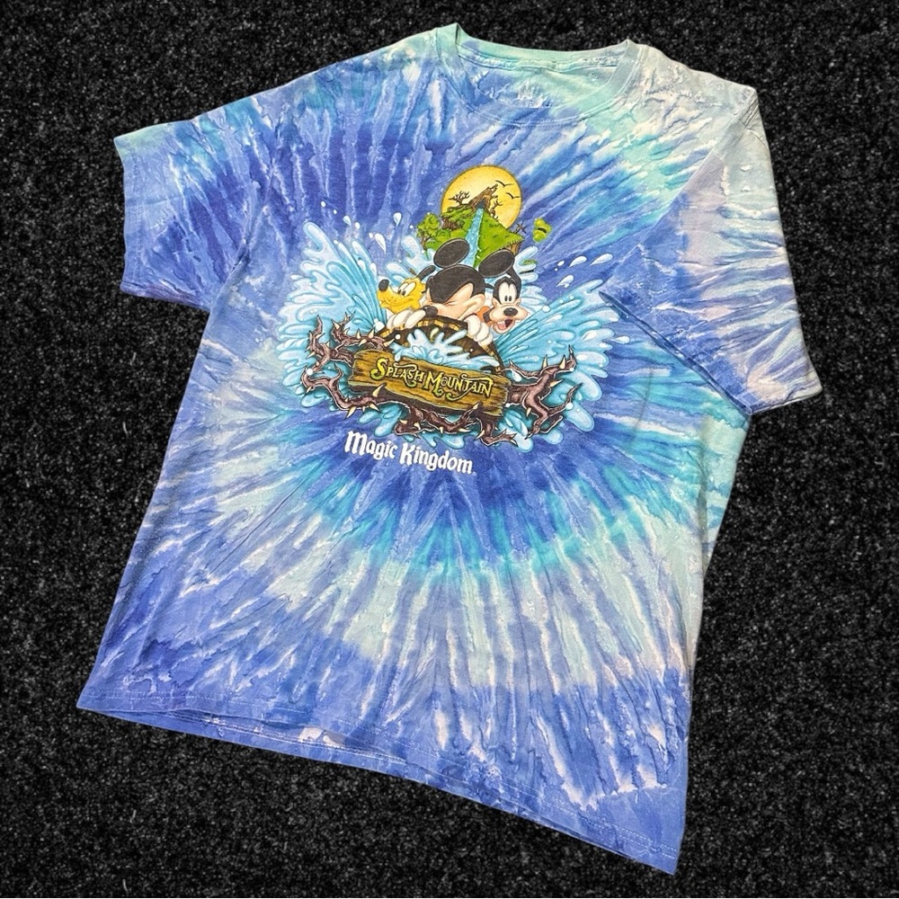 Disney Splash Mountain *ORIGINAL* Tie-Dye T-Shirt RARE!
